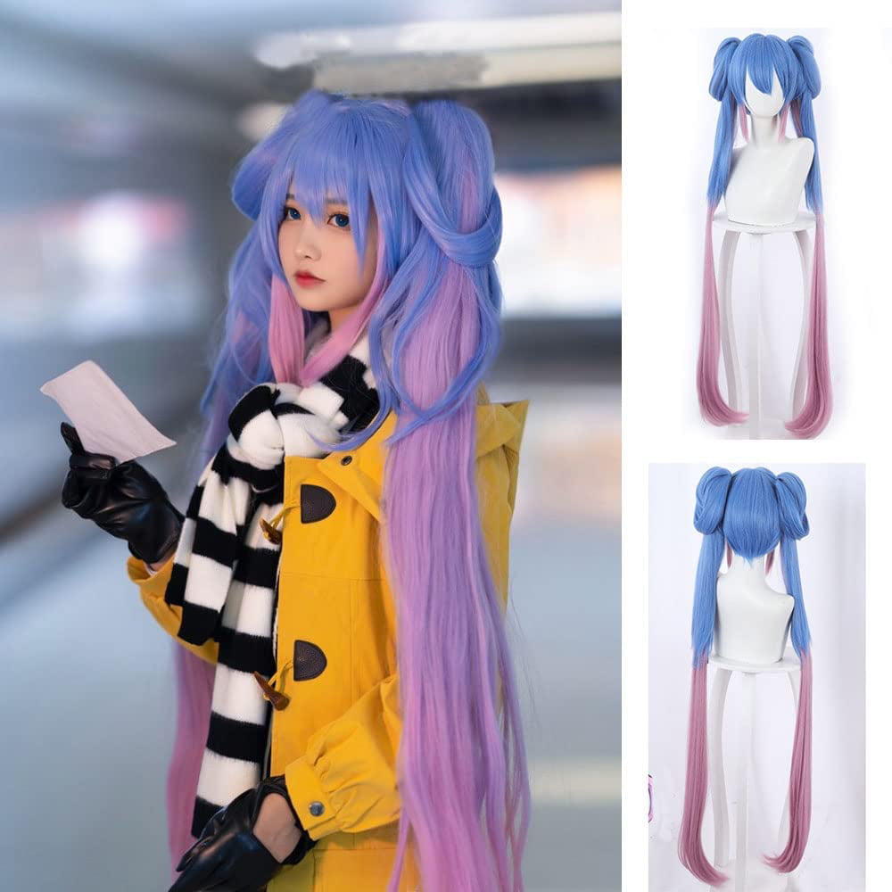 Amazon.com: Uniquebe Short Pink Anime Cosplay Wig with Hairpins for Anime  Cos, Cute Women Girls Wigs with Bangs & Wig Cap for Dress Up Costume  Halloween Party : Everything Else