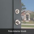 thumbnail image 5 of Open Box KWIKSET BELLEVIEW FRONT DOOR LOCK HANDLE DEADBOLT SET - SATIN NICKEL, 5 of 5