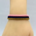 thumbnail image 3 of HOOUN Minimalist Handmade Snake Knot Craft Braided Rope Bracelet For Men Women-White, 3 of 4
