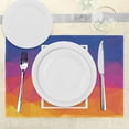 thumbnail image 3 of Ambesonne Live Laugh Love Place Mats Set of 4, Famous Slogan, Standard Size, Multicolor, 3 of 6
