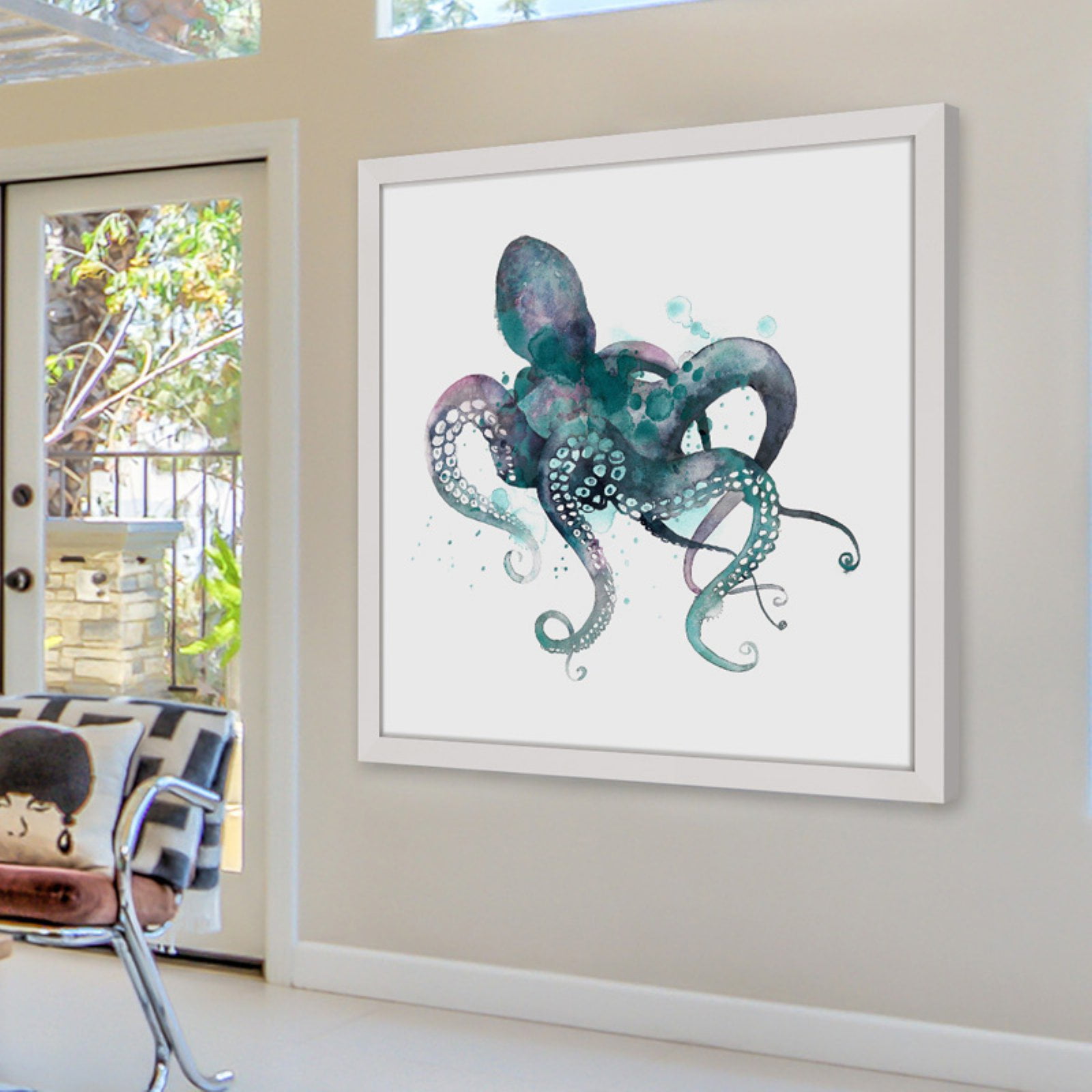Marmont Hill "Tentacles I" Framed Painting Print