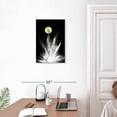 thumbnail image 3 of Elephant Stock Tennis Ball Burst Wall Art - Vertical Canvas Wall Art - Living Room Wall Decor - Sports Canvas - Black And Beige Decor - 16" x 24", 3 of 8