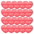 thumbnail image 1 of 25 bolsas de joyería con forma de corazón, autosellables, para regalos de fiesta, transparentes, para decoración, con cierre hermético, 1 of 8