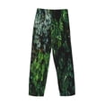 thumbnail image 5 of Fotbe Lush Foliage Green Plant Men's Pajama Pants,Sleepwear Pants,Pj Bottoms Drawstring And Pockets-Medium, 5 of 9