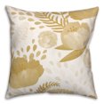 thumbnail image 2 of Creative Products Simple Floral Yellow 20 x 20 Indoor / Outdoor Pillow, 2 of 3