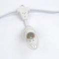 thumbnail image 5 of Novelty Lights Clear Incandescent Globe Outdoor String Lights with 100 Bulbs G50 Vintage Bulbs Suspended White Wire 100 Feet, 5 of 6