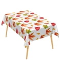 thumbnail image 5 of Duangreer Rectangle Tablecloth, Vintage Red Maple Leaves Decor, Washable Table Cover with Waterproof Wrinkle Resistant for Restaurant Picnic Indoor Outdoor, 52 x 70 Inch, 5 of 6