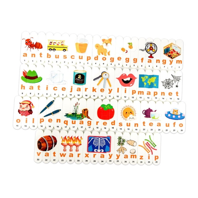 Juego de ortografía y combinación de letras para niños, divertido rompecabezas de ortografía de madera para niños, ver juguetes mágicos para preescola