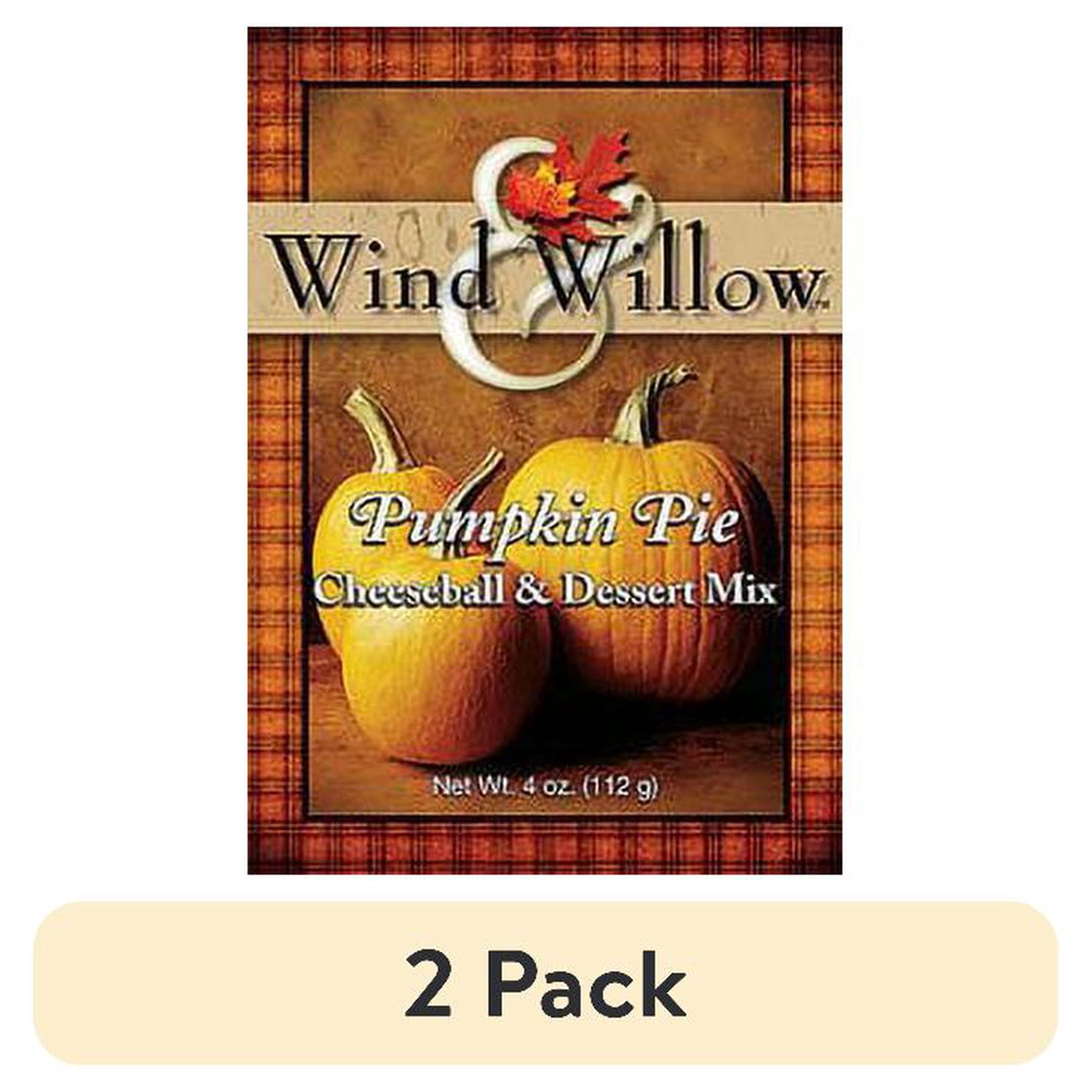 (2 pack) Wind & Willow Pumpkin Pie Cheeseball & Dessert Mix