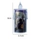 thumbnail image 4 of Velas sin llama para Halloween, juego de 6 velas con forma de castillo que funcionan con pilas para Halloween, velas LED parpadeantes para Halloween, decoración de mesa para Halloween, color naranja, 4 of 5