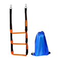 thumbnail image 4 of S SERENABLE Marine Rope Ladder Practical Swim Ladder for Inflatable Boat Dinghy Sailboat 3 Steps 30x114cm, 4 of 9