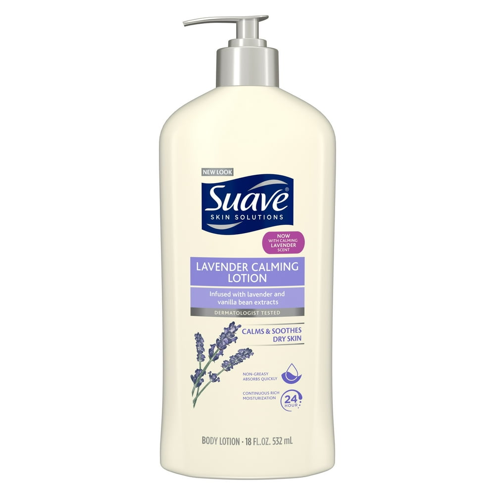 Suave Essentials Body Lotion Lavender Vanilla 18 oz