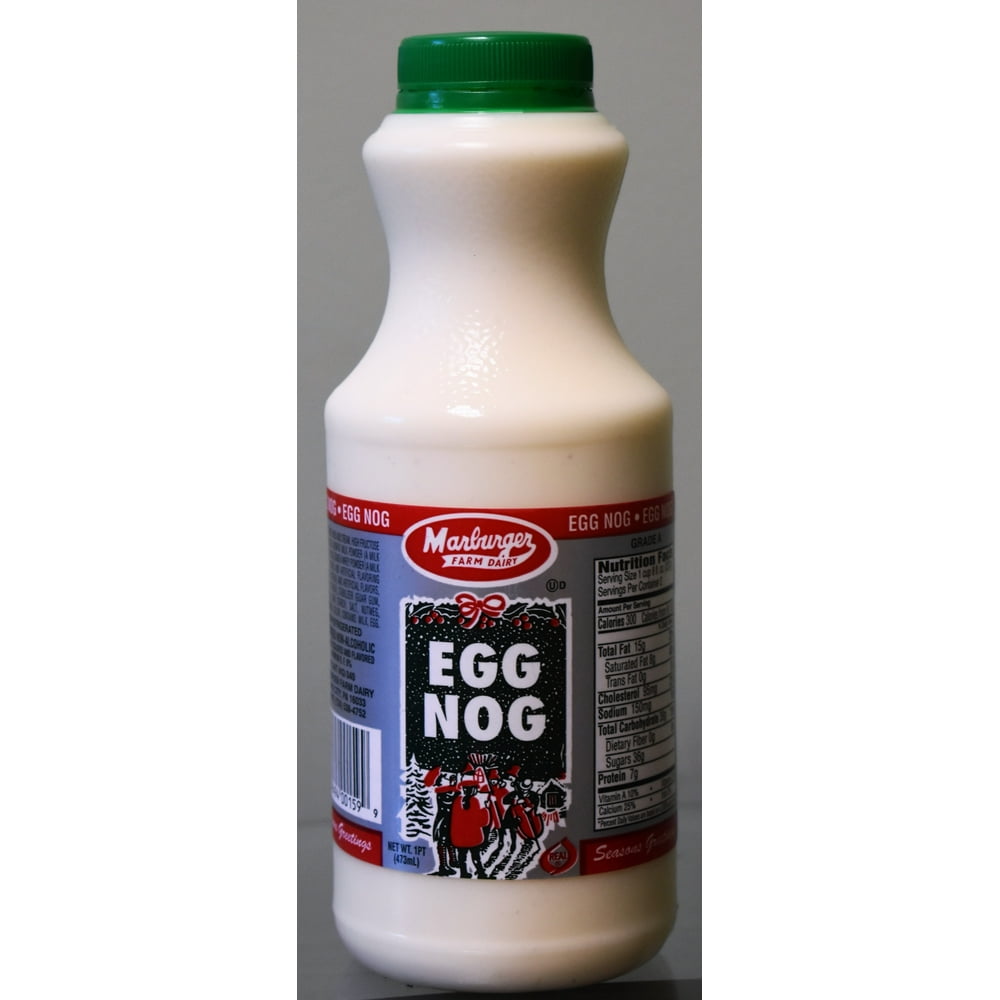 Marburger Farm Dairy Egg Nog, 1 Pint