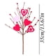 thumbnail image 3 of Decoraciones para el día de San Valentín, adornos para el día de San Valentín, regalos para el día de San Valentín, fieltros para el día de San Valentín, recortes de bayas rojas en forma de corazón, a, 3 of 6