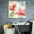thumbnail image 5 of Epic Graffiti 'Tropical Blush II' by Lisa Audit, Canvas Wall Art, 26"x26", 5 of 8