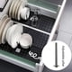 thumbnail image 3 of Expandable Kitchen Drawer Organizer Peg Board with Bottom Anti Slip Pad and 12 pegs Telescopic Board New, 3 of 4