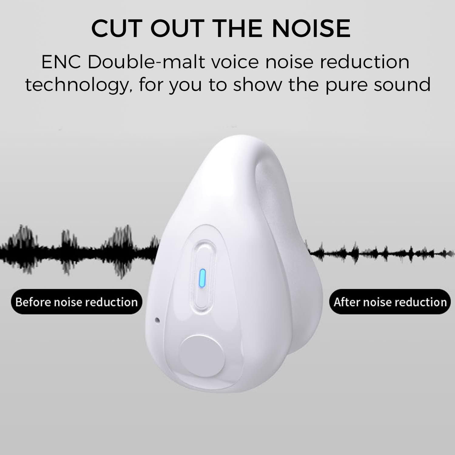 Open Ear Clip Headphones,Wireless Earbuds Bluetooth Sports Bone Conduction Earphones Built-in Mic with Ear Hooks,36H Playtime Charging Case LED Display,Waterproof Fitness Ear Buds for Running,White