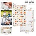 thumbnail image 6 of Yayeee 100% Cotton Hand Towels for Bathroom 16" x 28" Soft Absorbent Kitchen Towel, Minimalist Geometric Pattern, 6 of 7