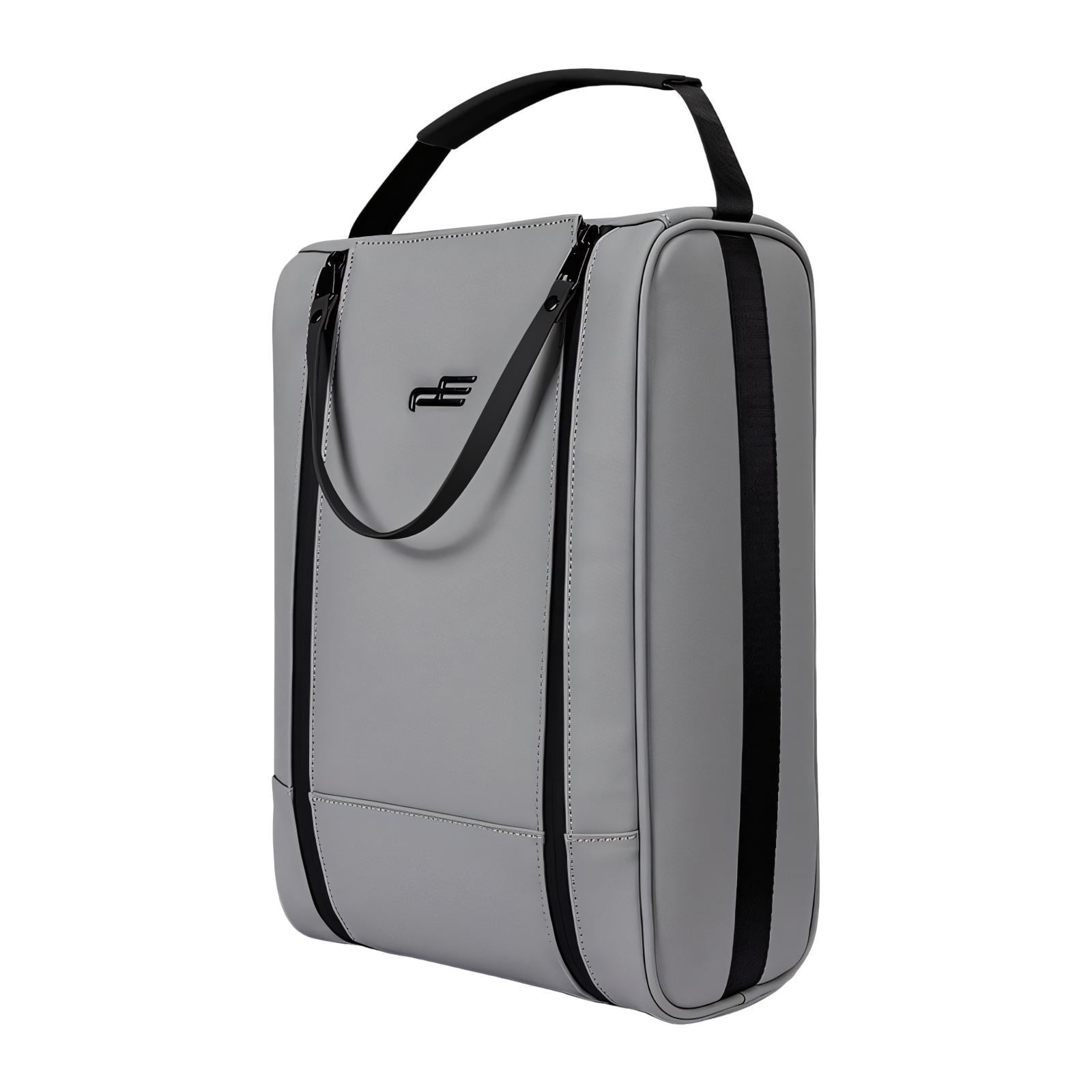 Golf Shoe Bag Organizer Carrier PU Leather Lightweight Design for Adult Travel Gym Sports Use