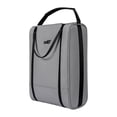 thumbnail image 3 of Bolsa para zapatos de golf, bolsa de transporte compacta y ligera con asa, ideal para camping y otros artículos deportivos. Útil para hombre y mujer. Gris, 3 of 8