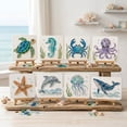 thumbnail image 2 of Mivyn DIY Sea Glass Art Kit, Beach Glass Craft Set with Colorful Tiles, Ocean-Inspired Artwork with Colorful Glass Pieces, Coastal Home Decor & Creative Handmade Gift, Dolphin, 2 of 4