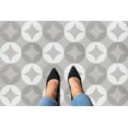 thumbnail image 3 of Retro 12x12 Peel & Stick Vinyl Floor Tile - Mod Diamond - 20 Tiles/20 sq. ft., 3 of 8