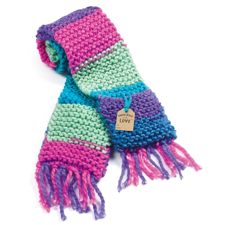 Creativity for Kids Learn to Knit - Pocket Scarf