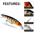 thumbnail image 5 of Fishing Lures  with  Hooks，fish bait for Freshwater  or Saltwater Tackle ,bionic fishing lure for  Bass Catfish Pike Perch, 5 of 8