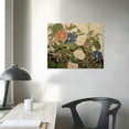 thumbnail image 3 of Nawypu Katsushika Hokusai - Morning Glories and Tree Frog Canvas Art Poster and Wall Art Picture Print Modern Family Bedroom Decor Posters, 3 of 4