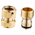 thumbnail image 1 of Conector Rápido Manguera Jardín Adaptador de Alta Presión Latón Estable Acople Seguro Instalación Rápida Apto para Jardinería Lavado de Vehículos Y Ex estilo C, 1 of 9