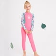 thumbnail image 1 of Traje de buceo de manga larga para niños niñas y niños mantiene la protección UV caliente para deportes acuáticos JShteea El nuevo, 1 of 9