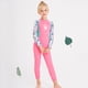 thumbnail image 1 of Traje de Neopreno Traje de buceo para niños, niñas y niños, manga larga, cremallera trasera para deportes acuáticos (M rosa) Ygjytge Rosa T M para Unisex, 1 of 8