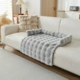 thumbnail image 4 of Cozy Dog Mat Sofa Cover Calming Bed Fuzzy Washable Furniture Protector Bunny Blanket for - Ideal for Puppies and Cats, 4 of 8
