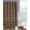BROWN, variant on 15-piece Hotel Bathroom Sets - 2 Non-Slip Bath Mats Rugs Polyester 72x72 Shower Curtain 12-Hooks Butterfly Brown