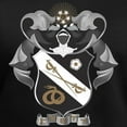 thumbnail image 3 of CafePress - Sigma Nu Coat Of Arms T Shirt - Women's V-Neck Dark T-Shirt, 3 of 4