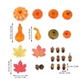 thumbnail image 3 of 1 paquete de calabaza simulada de Halloween para decoraciones de Halloween, 3 of 3