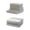 Gray, variant on weibbin Foldable Reading Pillow 2 in 1 Tablet Phone Stand Multi Angle Cushion for Bed Sofa Travel Office 9.8x11.6x7.3 Inch