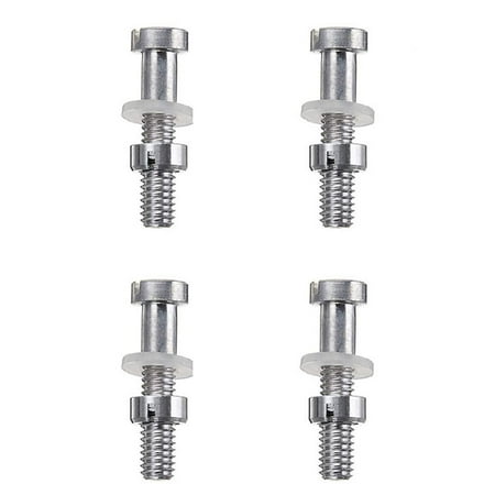 

4Pcs Hardware Replacement Headshells Mounting Screws Turntable Phonograph Music