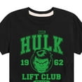 thumbnail image 3 of Marvel Hulk - Lift Club - Toddler And Youth Short Sleeve Graphic T-Shirt, 3 of 5
