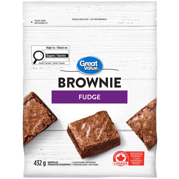 Great Value Fudge Brownie Mix