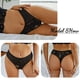 thumbnail image 5 of Tangas de encaje sexys para mujer, bragas de Color sólido, ropa interior de perspectiva Floral, lencería íntima suave y transpirable, 5 of 5