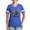 Royal Blue, variant on CafePress - Kawaii Style Illustration Women's Football T Shirt - Womens Football Shirt