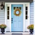 thumbnail image 3 of Northlight Spring Floral Foliage and Berry Twig Wreath, Pink 21", 3 of 5