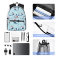 thumbnail image 4 of Fotbe Sailboats Anchors Mochila Ligera Casual para Laptop para Hombres y Mujeres, Mochila Impermeable de Uso Diario, Mochila para Universidad, 4 of 6