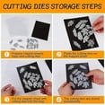 thumbnail image 6 of 20 PCS Stamp and Die Storage Bag and Rubber Magnetic Sheets,Die Storage Set for Storage Die Cutting,DIY Scrapbooking, 6 of 7