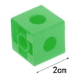 thumbnail image 4 of Bloques Niños Matemáticas Educativas Enlace Entrelazado Bloques de Juguetes verde Yotijar conteo de enlaces matemáticos, 4 of 7