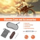 thumbnail image 2 of Funda para gafas de sol Fintie Hard EVA Shell a prueba de golpes, gris, 2 of 9