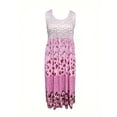thumbnail image 2 of ZOELNIC Women's Summer Midi Dress A-Line Sleeveless Flowy Tiered Tank Sundress Casual Beach Long Dress for Vacation, S, 2 of 4