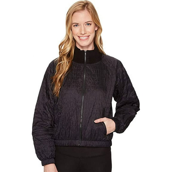 Under Armour Uas Black Bomber Lined Jacket Womens Medium