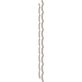 thumbnail image 5 of Ekena Millwork 47"H x 1"T Pandora PVC Adjustable Decorative Slat Wall Panel Kit, Unfinished (contains 16 Slats + 1 Straight Edge Starter Slat), 5 of 15